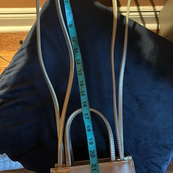Telfar Small Gold Shopping  bag - Picture 9 of 11
